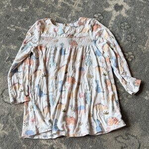 Angel Dear Pastel Dinosaur Dress
